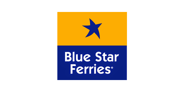 Blue Star ferries logo